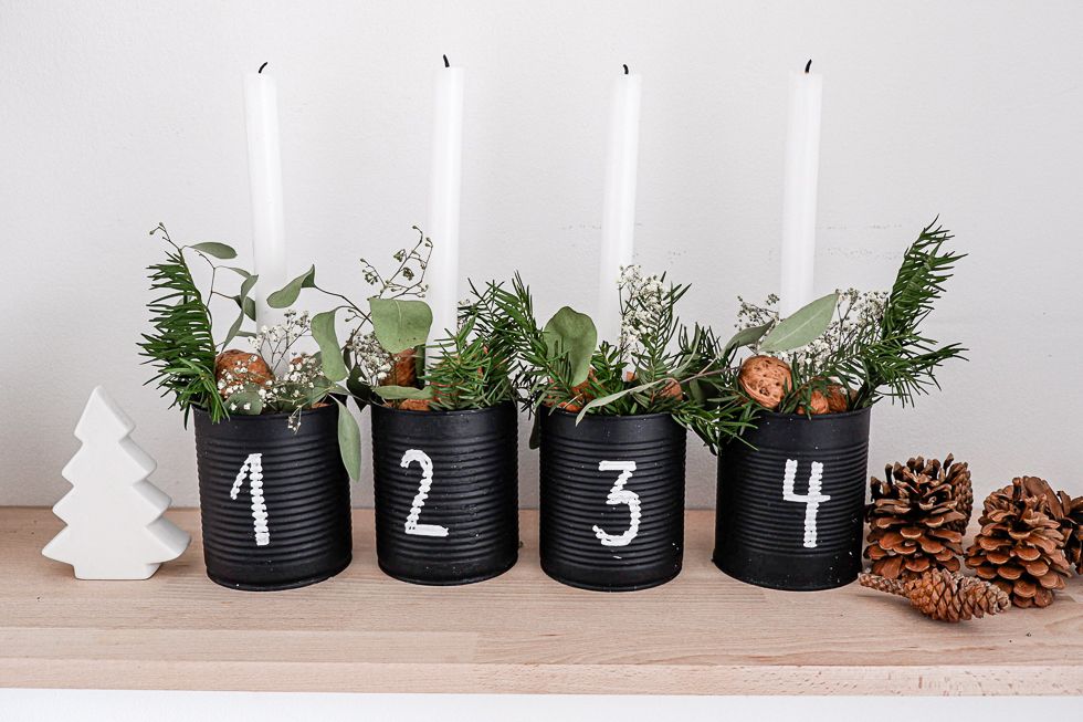 Adventskranz Schritt 10