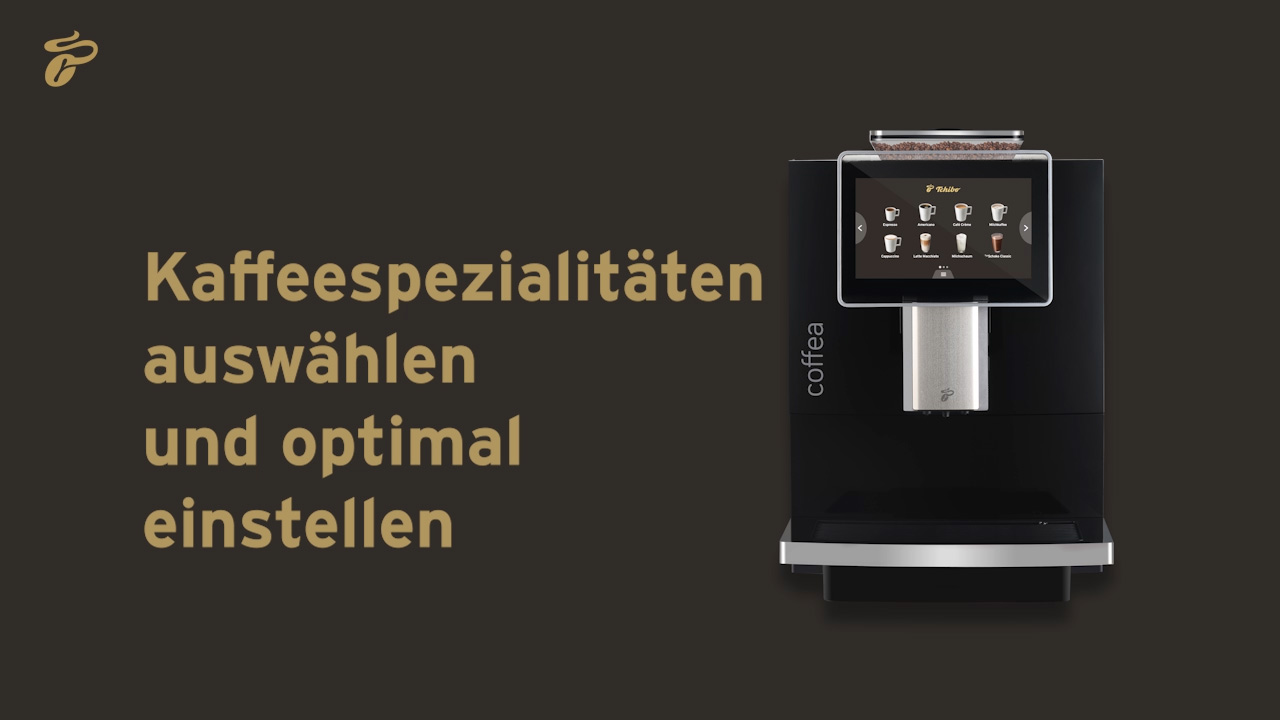 Videoanleitung zur Getränkeauswahl