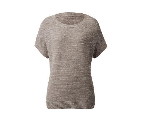 Strickpullover mit Fledermausärmeln