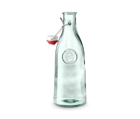 Csatos üvegpalack, 1 liter