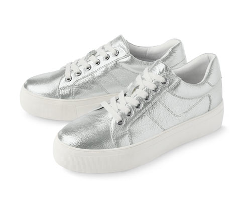 Kožené boty sneaker