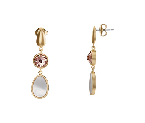 Női fülbevaló Swarovski kristályokkal
