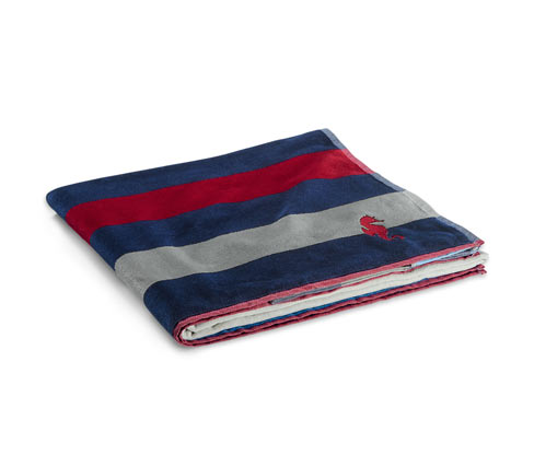 XL-Strandhandtuch mit Tasche