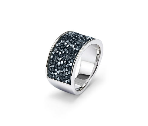 Női gyűrű,Swarovski, ezüstszínű