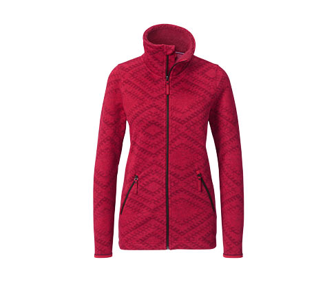 Strickfleecejacke