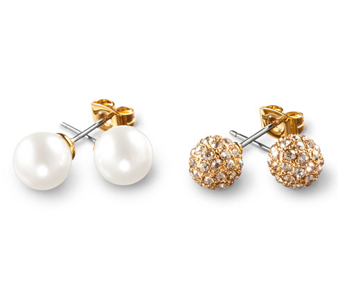 Súprava náušníc s krištáľmi Swarovski®