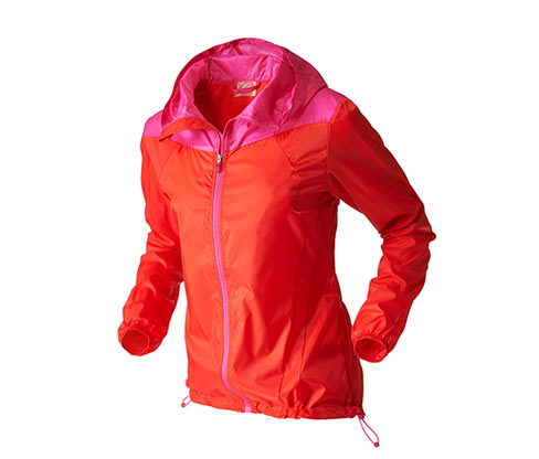 Běžecká bunda pack me, oranžovo-růžová