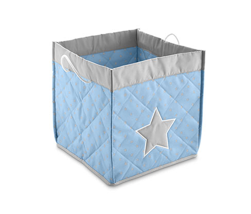 Úložný box, modro-šedý