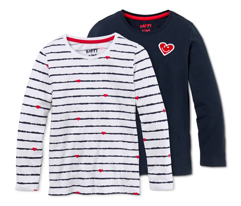 2 langærmede t-shirts
