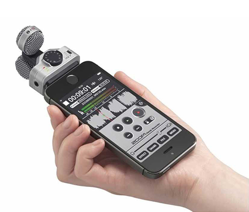 Zoom IQ7 Stereo Kayıt Mikrofonu iPhone/iPad/iPod Uyumlu