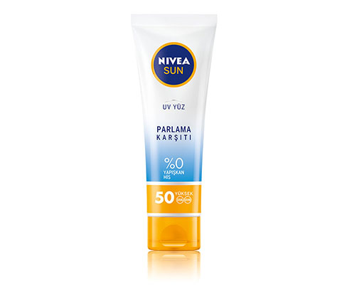 Nivea Sun Parlama Karşıtı Yüz Kremi 50 ml