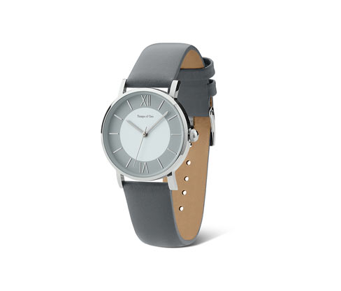 Damenuhr mit Lederarmband