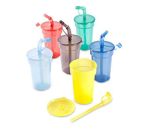 6 Becher