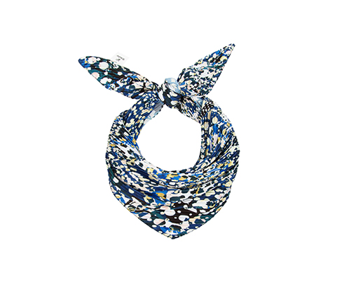 Deep Sea Pleated Bandana