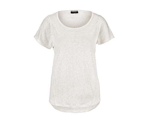 Leinenshirt, weiß