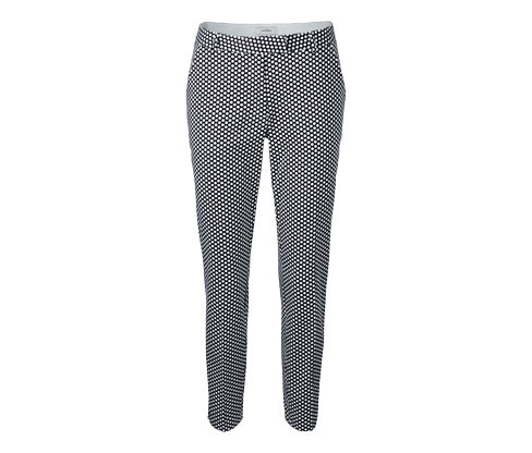 Pantalon imprimé avec motif à pois