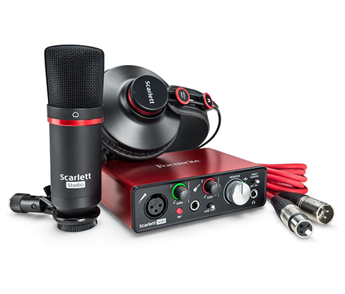 Focusrite Scarlett Solo Studio Pack MK2 Stüdyo Kayıt Paketi