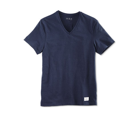 T-Shirt, blau