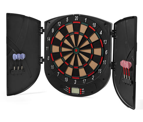 Elektronikus darts tábla, 6 nyíllal