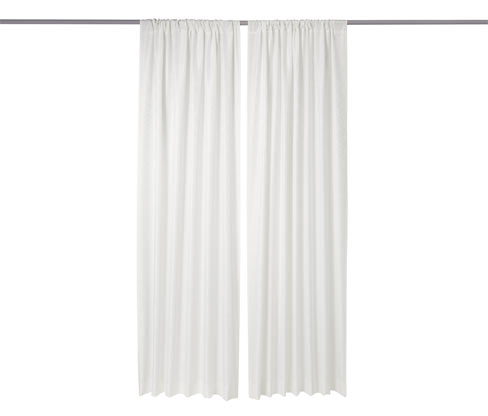 2 Jacquard-Vorhangschals