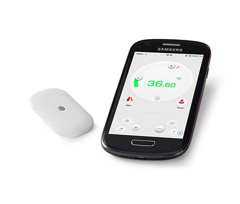 Thermomètre médical Bluetooth®