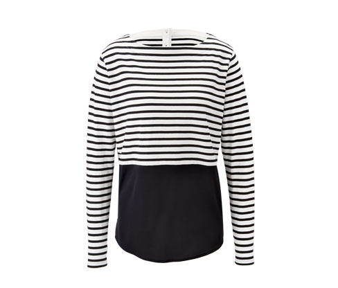 Bluza z bluzkową wstawką