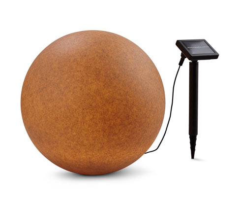 Kulista lampa solarna