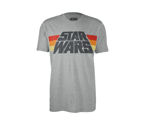 Férfi póló, Star Wars, szürke