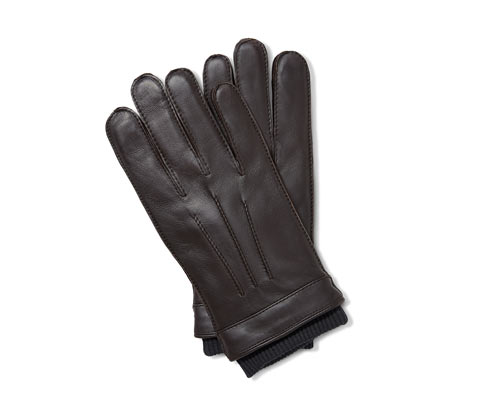 Leder-Handschuhe