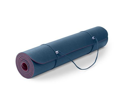 Bordo Lacivert Fitness Matı