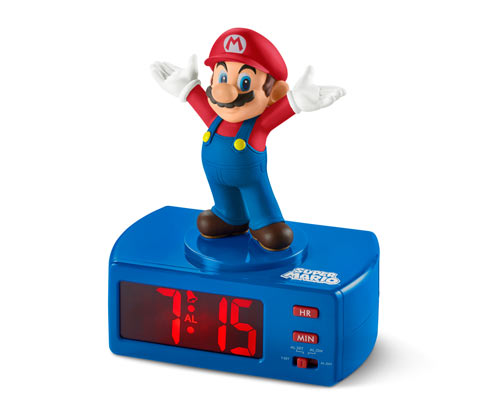 Budík Super Mario