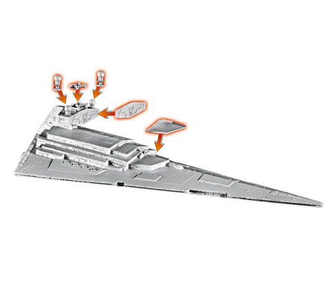 Sada Star Wars Revell „Build & Play“ pro modeláře