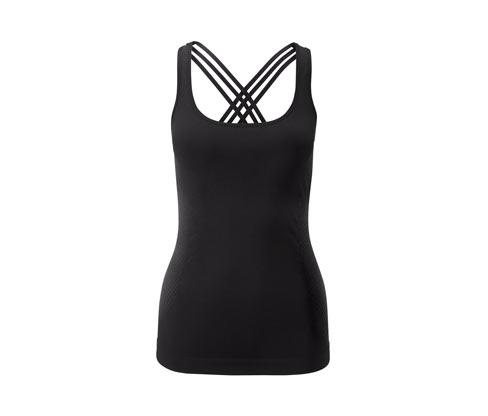Športový top »Seamless« s úpravou sexy back