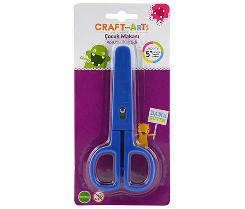 Craft and Arts Korumalı Makas 5' Tekli