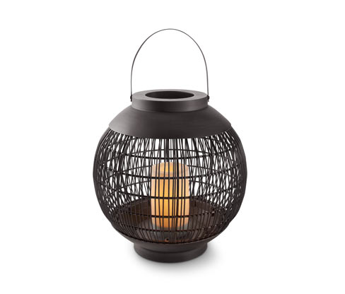 Udendørs LED-lanterne, rund