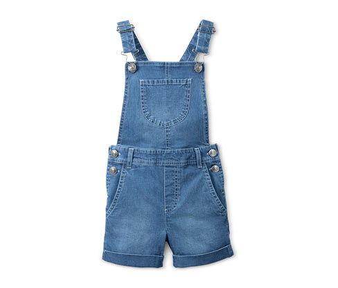 Jeans-Latzshorts