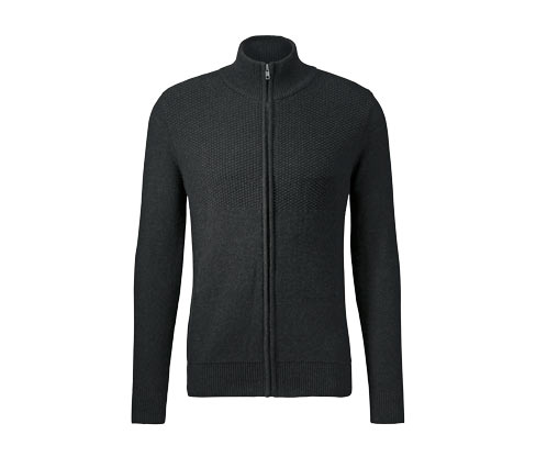 Bluza męska z dzianiny z bawełną ekologiczną
