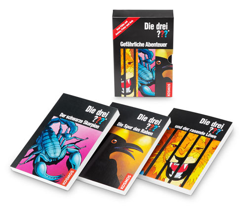 »Die drei ???« – 3 Taschenbücher