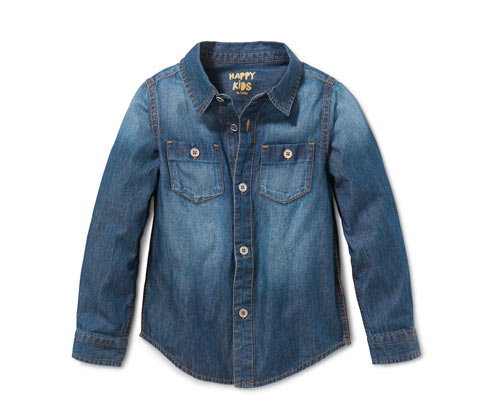 Jeans-Hemd