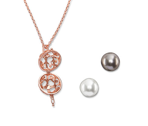 Kette mit Ornamentkugel