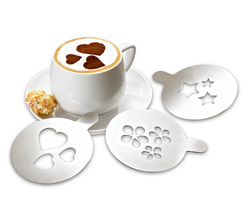Cappuccino-Schablonen