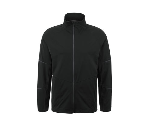 Férfi softshell funkcionális kabát, fekete
