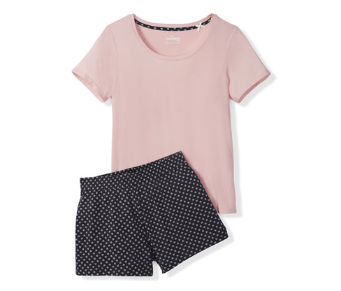 Kort pyjamas