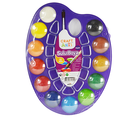 Craft and Arts Sulu Boya 12'li Jumbo Tablet