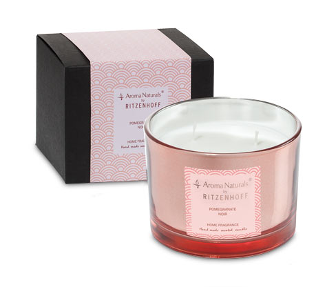 Ritzenhoff Aroma Naturals Duftkerze »Luxury« Pomegranate, groß