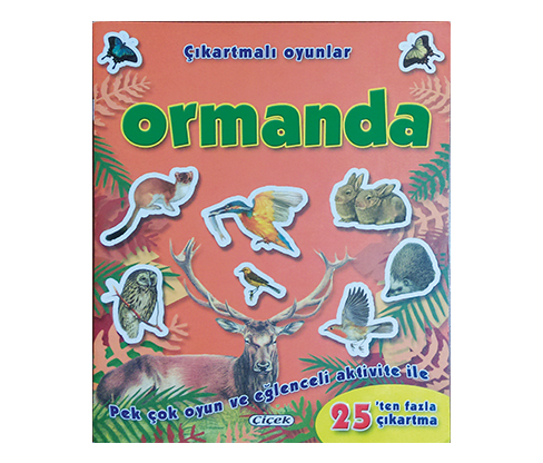 Çıkartmalı oyunlar ,ormanda