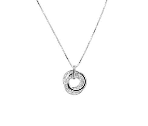 Kette verziert mit Swarovski® Kristallen