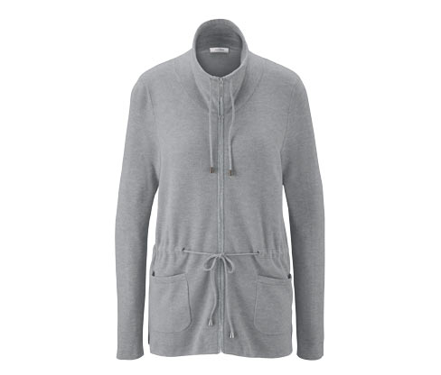 Strickjacke mit Zipper