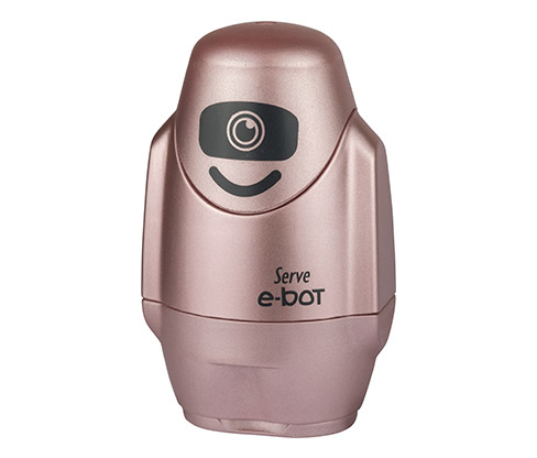 Serve E-Bot Silgili Kalemtiras Metalik Roze Tekli Blister